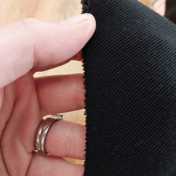 James Perse Black Ribbed Knit Dress, Size 1 - Picture 7 of 8